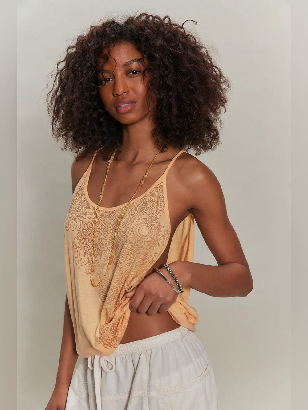NWT! FP Free People Ragabond Heirloom Tank Sz Small & Medium